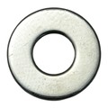Midwest Fastener Flat Washer, Fits Bolt Size #10 , Steel Chrome Plated Finish, 10 PK 74348